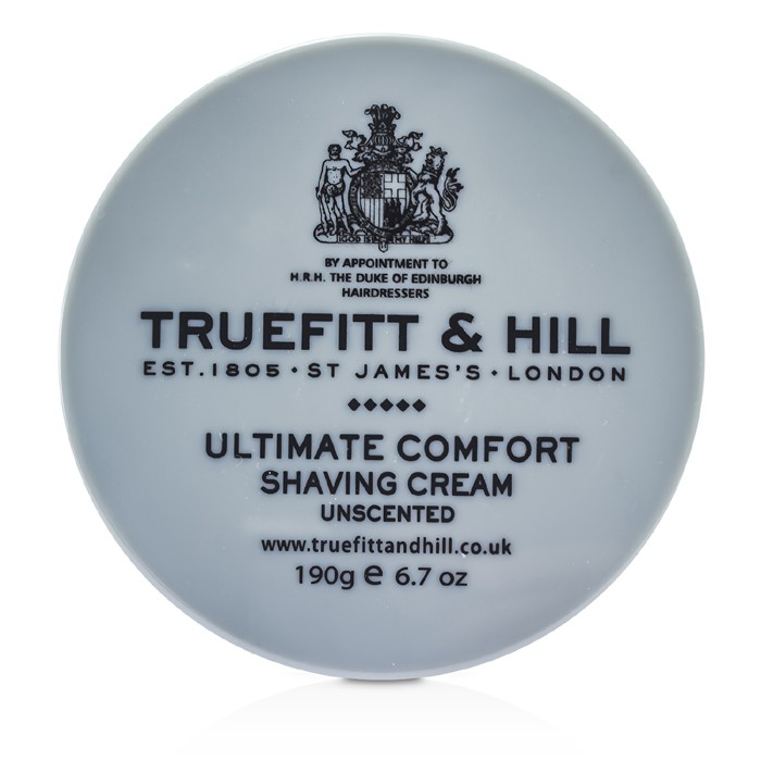 Truefitt & Hill Ultimate Comfort Shaving Cream - Unscented 170g/6ozProduct Thumbnail