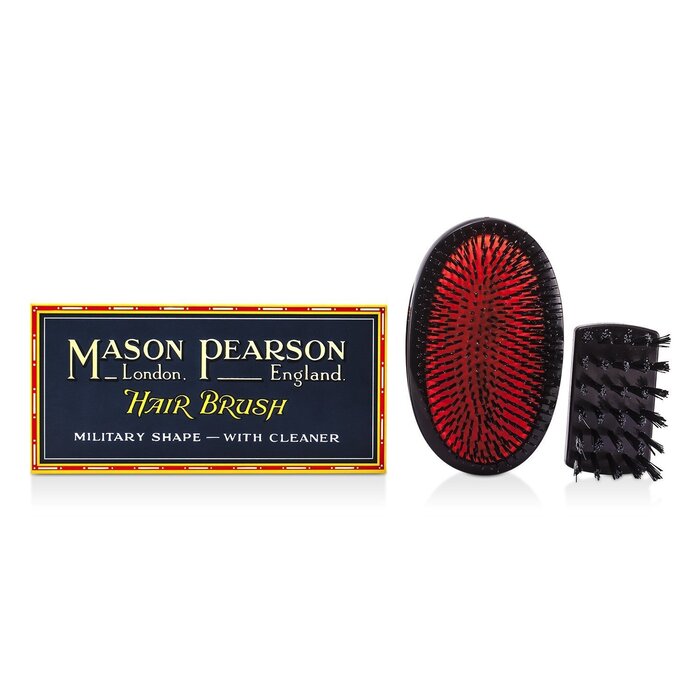 Mason Pearson Boar Bristle - Large Extra Military Pure Bistle Large Size Hair Bush (Dark Ruby) 1pcProduct Thumbnail