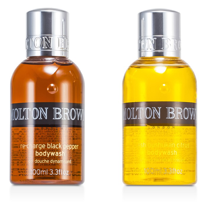 Molton Brown 摩頓布朗 煥發黑椒旅行裝: 黑椒沐浴露+ 柑橘沐浴露+ 礦物離子潔面乳+ 乳香剃鬚霜 + 抗疲勞補水霜 +煥發黑椒淡香水噴霧 + 包 6件+1包Product Thumbnail