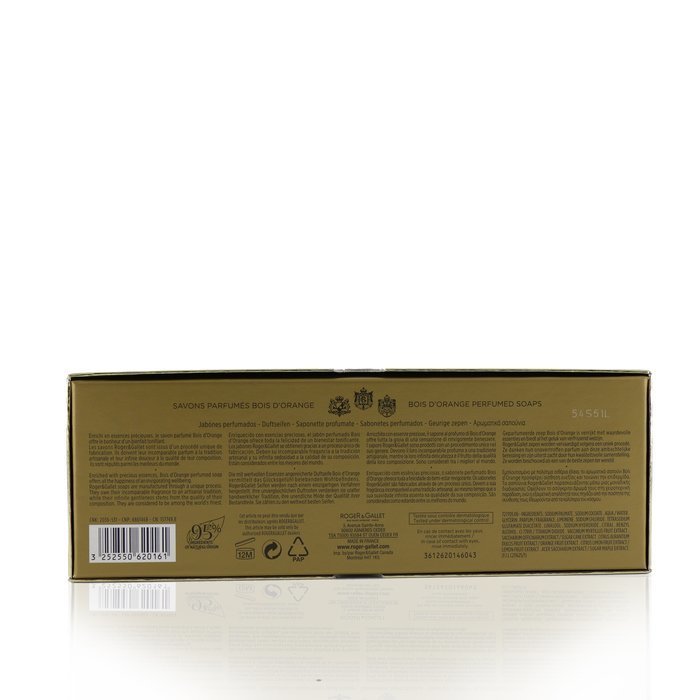 香邂格蕾  Roger & Gallet 橙香木洁净香薰皂套装 3x100g/3.5ozProduct Thumbnail