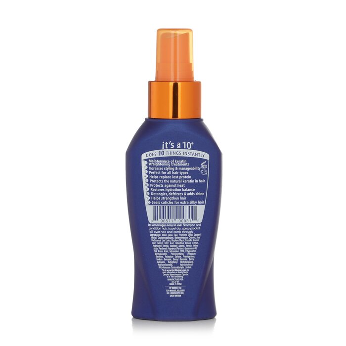 It's A 10 Miracle Keratina Plus sin aclarado 120ml/4ozProduct Thumbnail