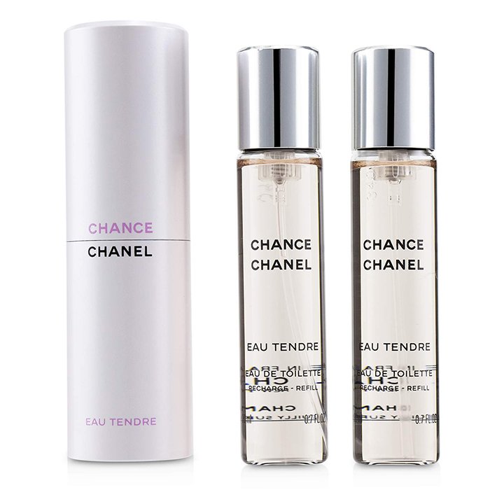 Chanel - Chance Eau Tendre Twist & Spray Eau De Toilette 3x20ml/0.7oz ...