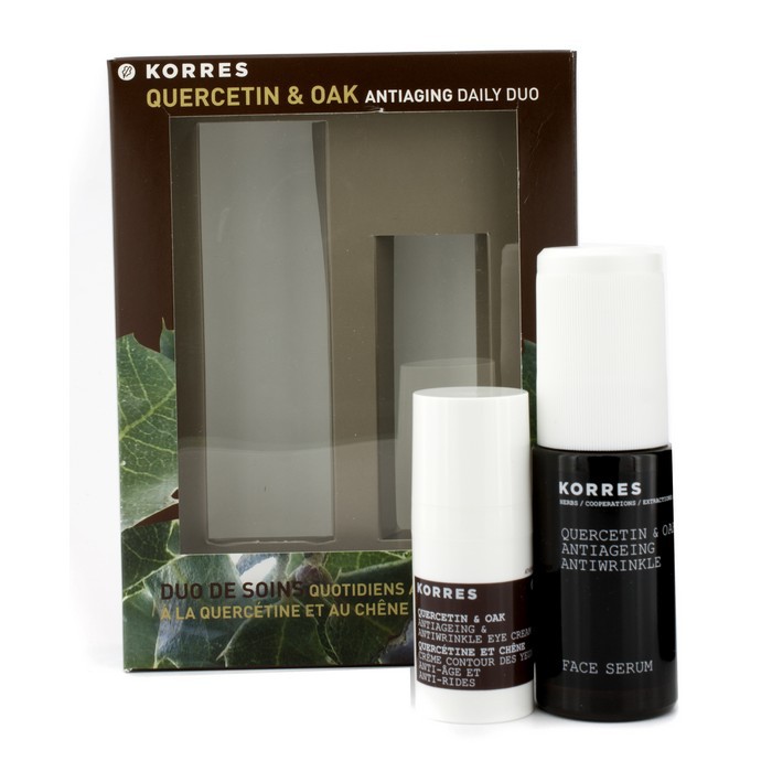 Korres Quercetin & Oak Anti-Aging Daily Duo: Serum + Eye Cream (Exp. Date 01/2013) 2pcsProduct Thumbnail
