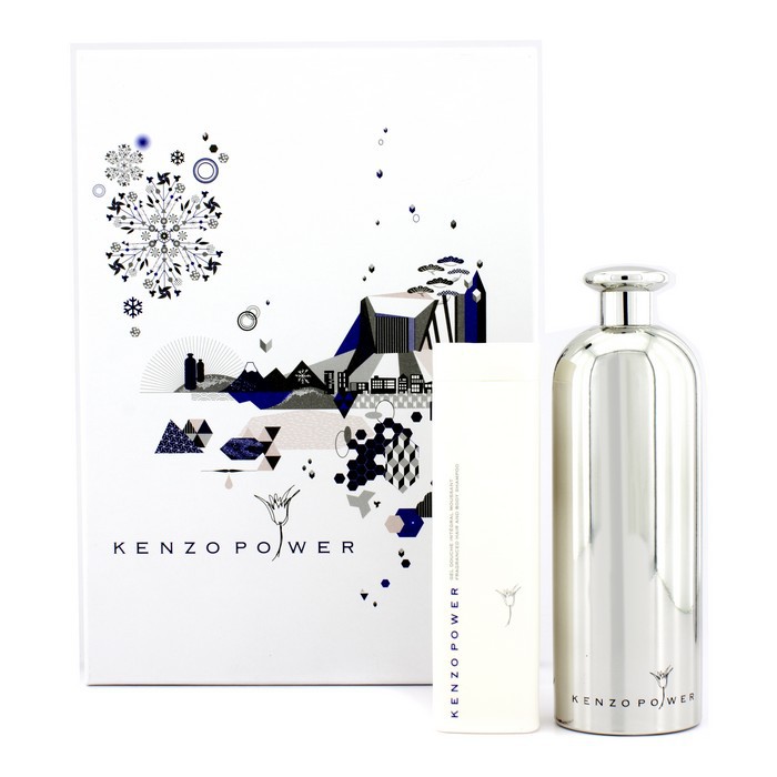 Kenzo Power Coffret: Eau De Toilette Spray 125ml/4.2oz + Hair & Body Shampoo 100ml/3.4oz 2pcsProduct Thumbnail