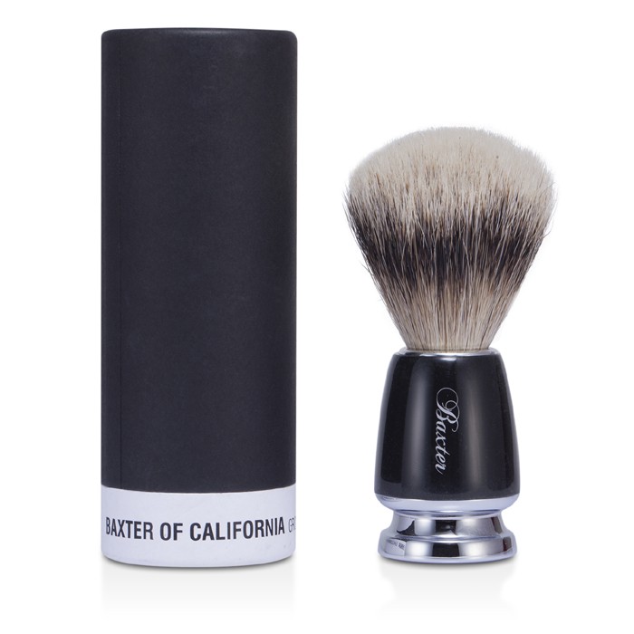 Baxter Of California Baxter Brocha Afeitado Tej[on - Soporte Plata (Negro) 1pcProduct Thumbnail