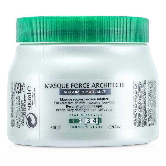 Kerastase Resistance Force Architecte Mascarilla Reconstructora (Cabellos Secos, muy estropeados y puntas abiertas) 500ml/16.9ozProduct Thumbnail
