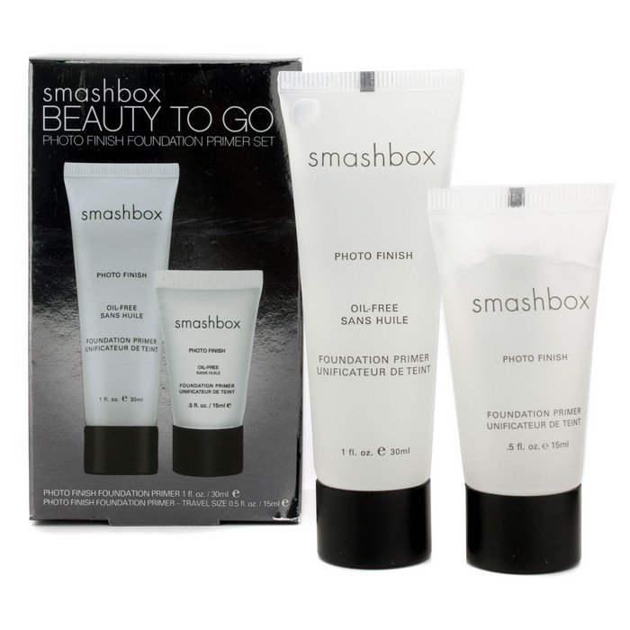Smashbox Beauty To Go Photo Finish Foundation Primer Set (1x Foundation Primer 30ml, 1xTravel Size Foundation Primer 15ml/0.05oz) 2pcsProduct Thumbnail