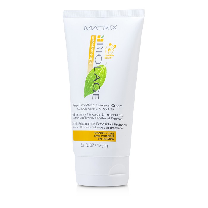 Matrix Biolage Smooththerapie Deep Smoothing Leave In Cream (For Unruly, Frizzy Hair) 150ml/5.1ozProduct Thumbnail