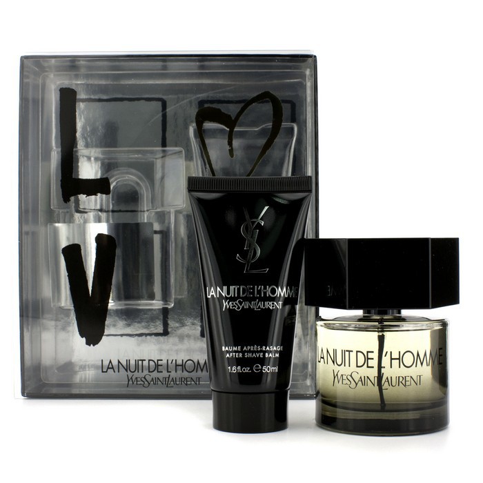 Yves Saint Laurent מארז La Nuit De L'Homme: או דה טואלט ספריי 60 מ&quot;ל + באלם אפטר שייב 50 מ&quot;ל 2pcsProduct Thumbnail