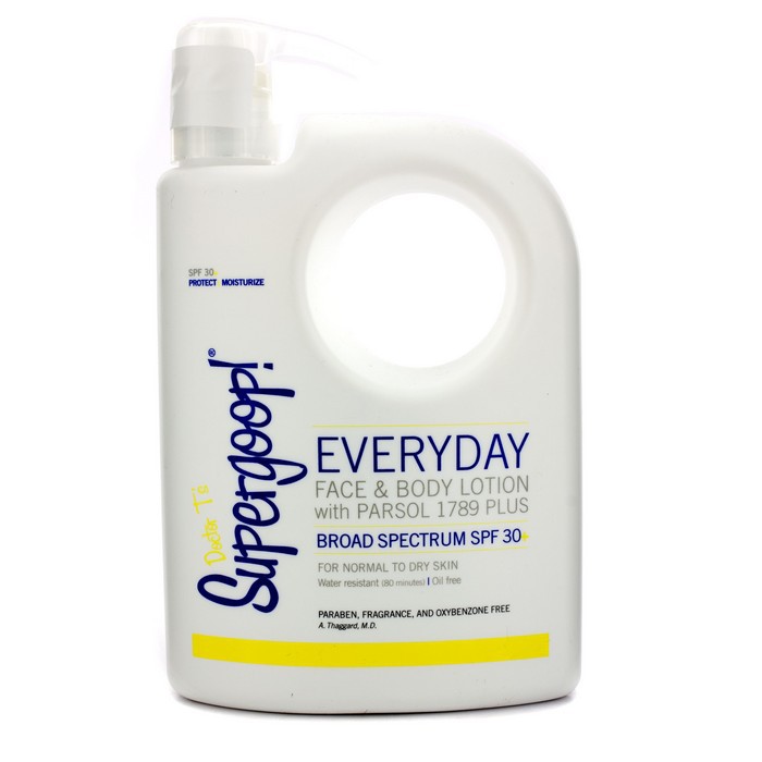 Supergoop SPF30+ Everday Face & Body Lotion (For Normal to Dry Skin) 532ml/18ozProduct Thumbnail