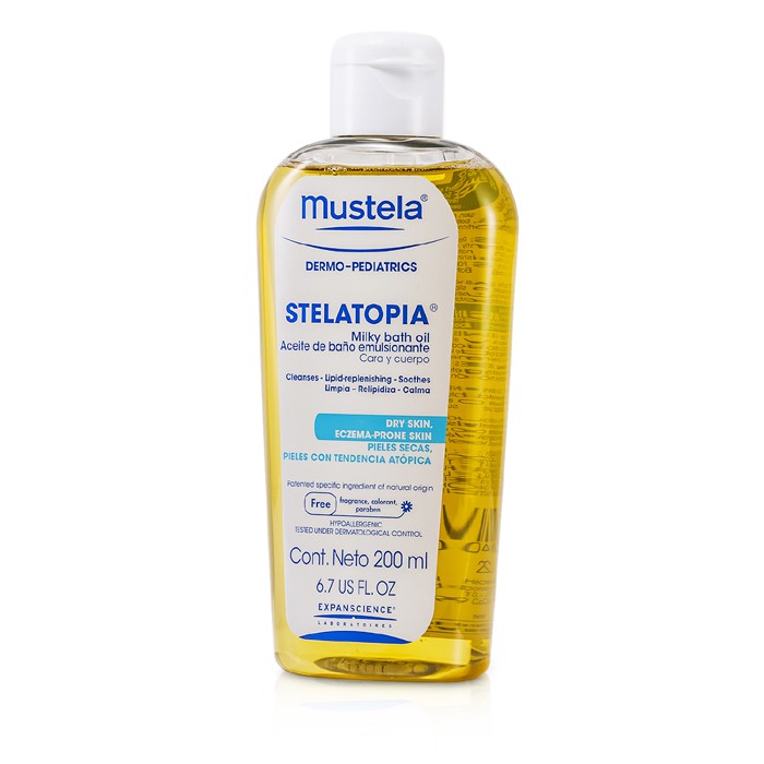 Mustela น้ำมันอาบน้ำผสมน้ำนม Stelatopia 200ml/6.7ozProduct Thumbnail