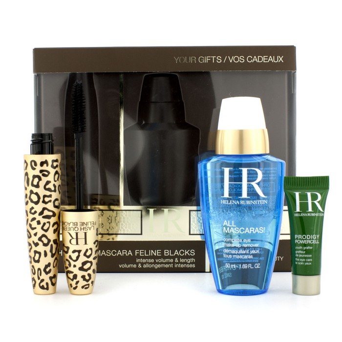 Helena Rubinstein مجموعة ماسكرا لاش كوين فلين بلاكس: ماسكرا 7.2مل/0.24 أوقية + بروديجي باورسيل 3مل /0.1 أوقية + مزيل مكياج 50مل/1.69 أوقية 3pcsProduct Thumbnail