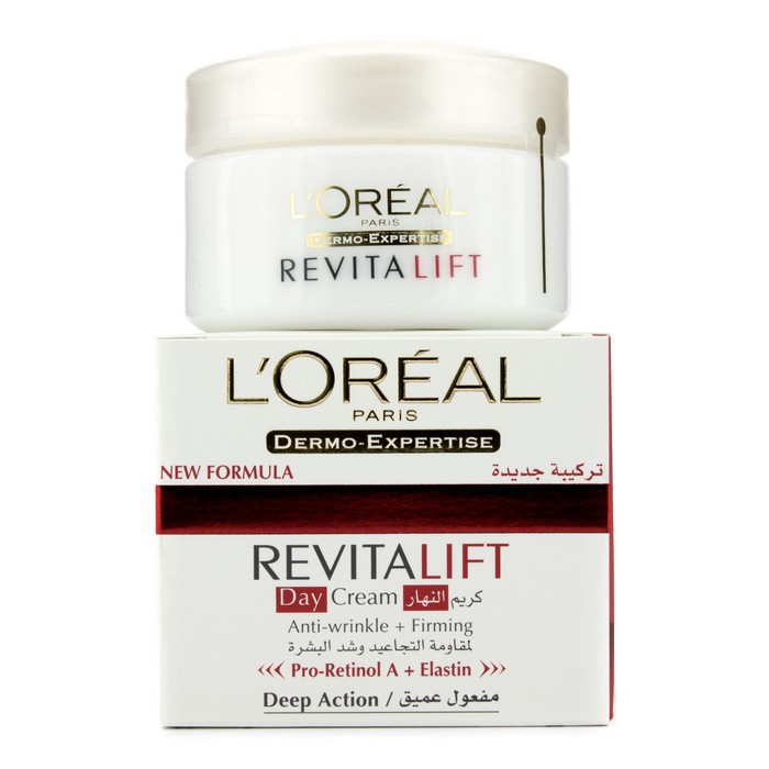 L'Oreal Дермо-Экспертиз РевитаЛифт против Морщин + Подтягивающий Дневной Крем для Лица и Шеи Глубокого Действия (новая формула) 50ml/1.7ozProduct Thumbnail