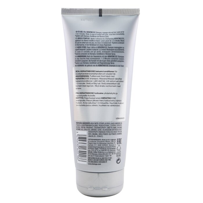 Matrix Biolage Advanced Keratindose Conditioner (For Overprocessed Hair) 200ml/6.7ozProduct Thumbnail
