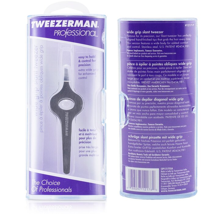 Tweezerman Professional Wide Grip Slant Tweezer Picture ColorProduct Thumbnail