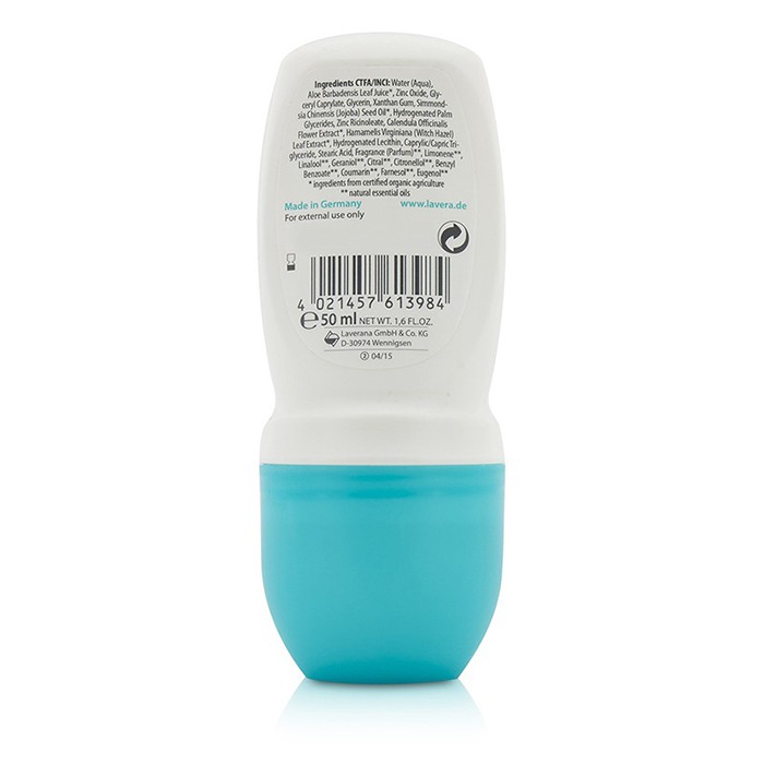 Lavera Basis Sensitiv Deodorant Roll-On Calendula - Aloe Vera 50ml/1.6ozProduct Thumbnail