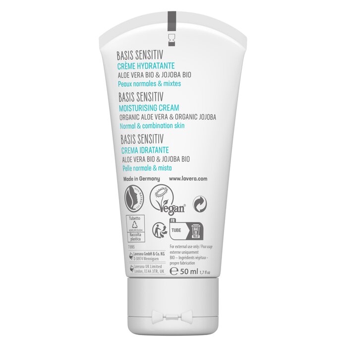 Lavera Creme hidratante Basis Sensitiv Moisturizing Cream 50ml/1.6ozProduct Thumbnail