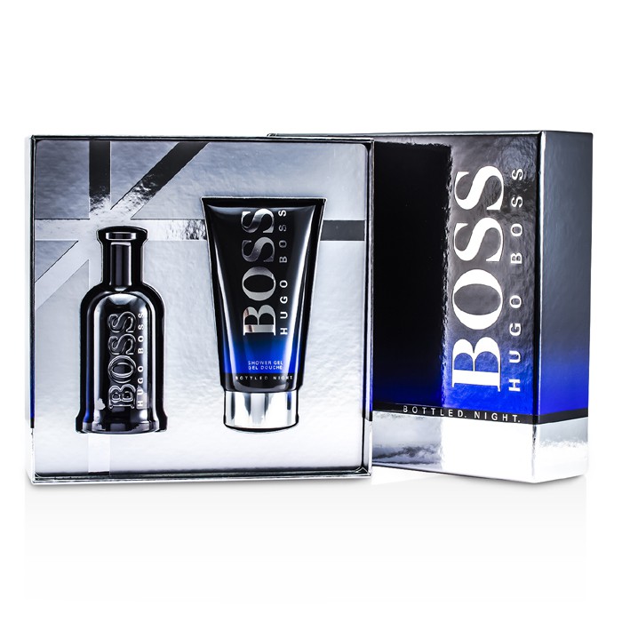 Hugo Boss Boss Bottled Night Coffret: Eau De Toilette Spray  Shower Gel 150ml/5oz 2pcs