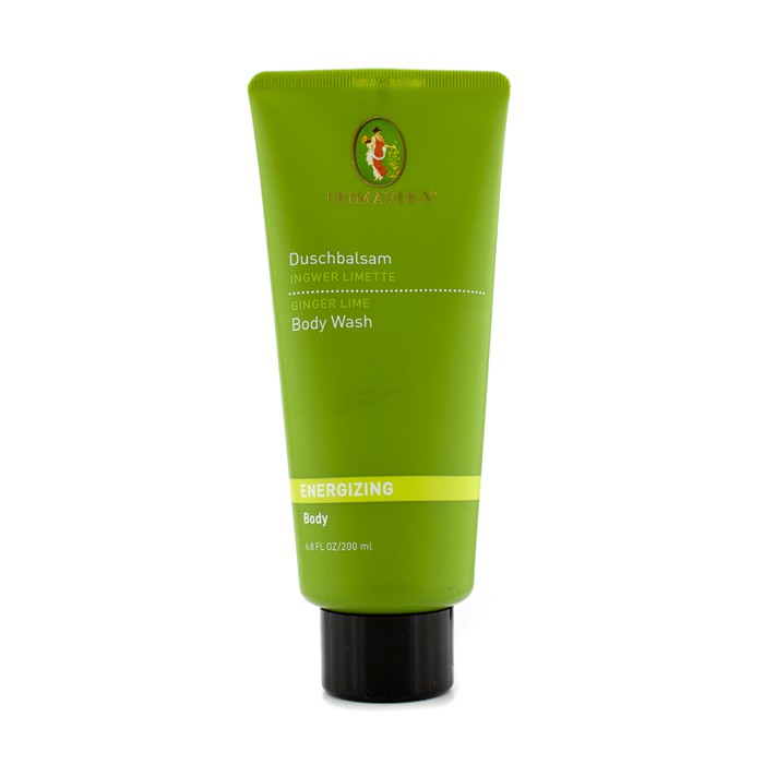 Primavera Energizing Ginger & Lime Body Wash 200ml/6.8ozProduct Thumbnail