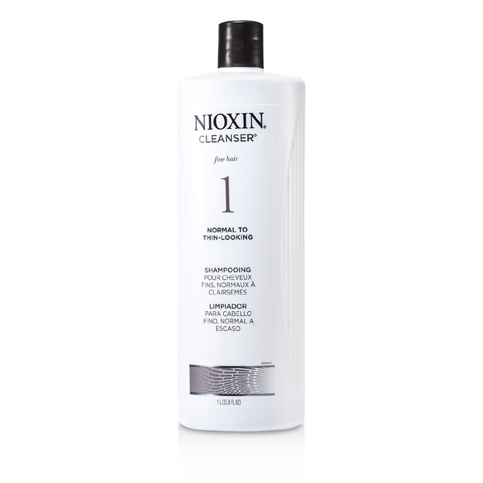 Nioxin نظام 1 لتنظيف الشعر الرقيق والعادي إلى الخفيف 1000ml/33.8ozProduct Thumbnail