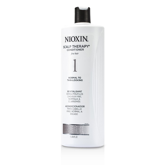 Nioxin System 1 Scalp Therapy Conditioner For Fine Hair, Normal to Thin-Looking Hair 1000ml/33.8ozProduct Thumbnail