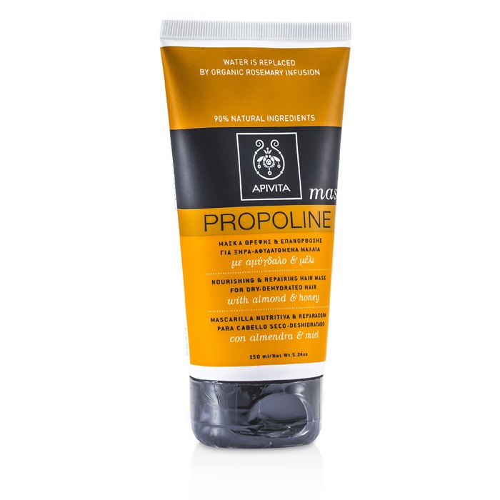 Apivita Nourishing & Repairing Hair Mask with Almond & Honey (For Dry-Dehydrated Hair) 150ml/5.24ozProduct Thumbnail