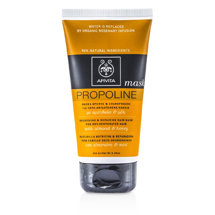 Apivita Nourishing & Repairing Hair Mask with Almond & Honey (For Dry-Dehydrated Hair) 150ml/5.24ozProduct Thumbnail