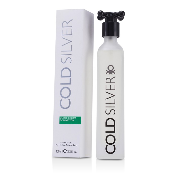 Benetton Cold Silver Agua de Colonia Vap. 100ml/3.3ozProduct Thumbnail