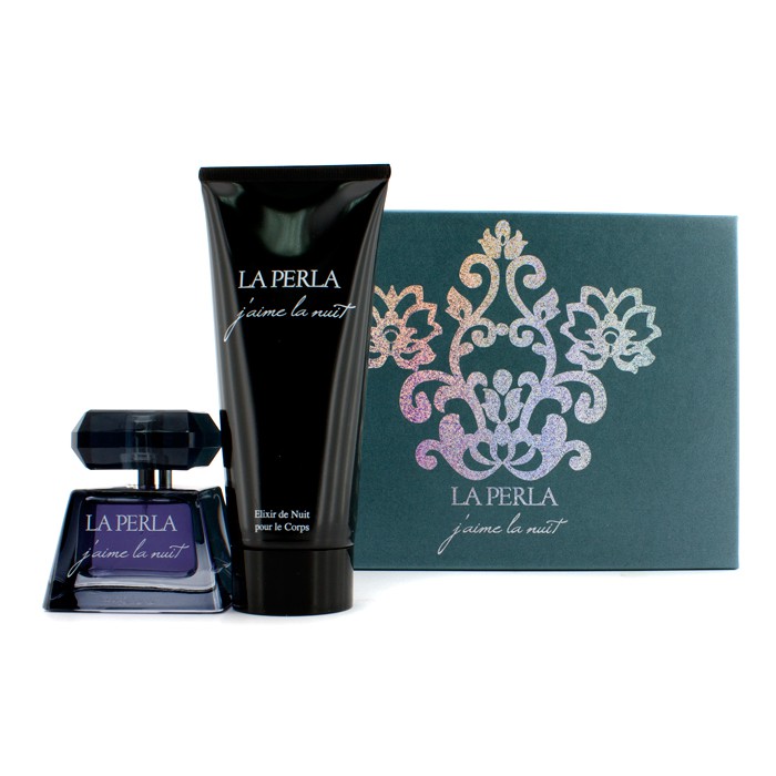 La Perla J'Aime La Nuit Dark Chic Coffret: Eau De Parfum Spray 50ml/1.7oz + Perfumed Body Milk 200ml/6.6oz 2pcsProduct Thumbnail