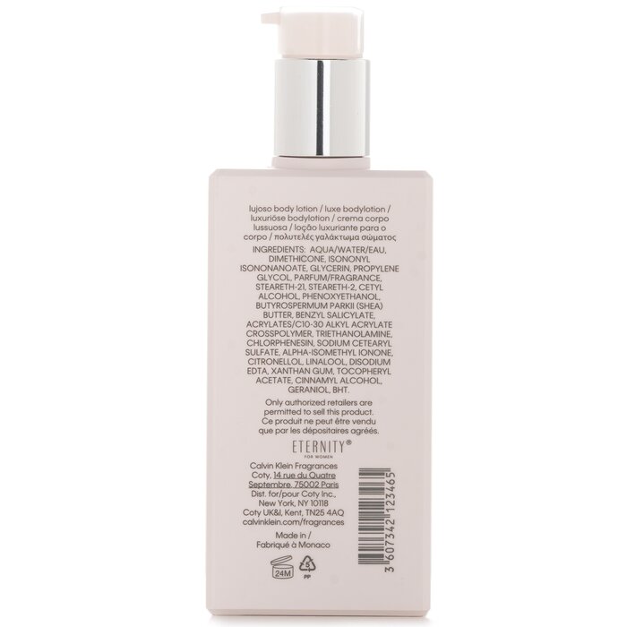 Calvin Klein Eternity Luxurious Body Lotion (Unboxed) 200ml/6.7ozProduct Thumbnail
