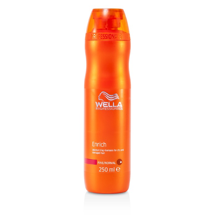 Wella Enrich Σαμπουάν Ενυδάτωσης Για Ξηρά και Ταλαιπωρημένα Μαλλιά (Λεπτά/Κανονικά) 250ml/8.4ozProduct Thumbnail