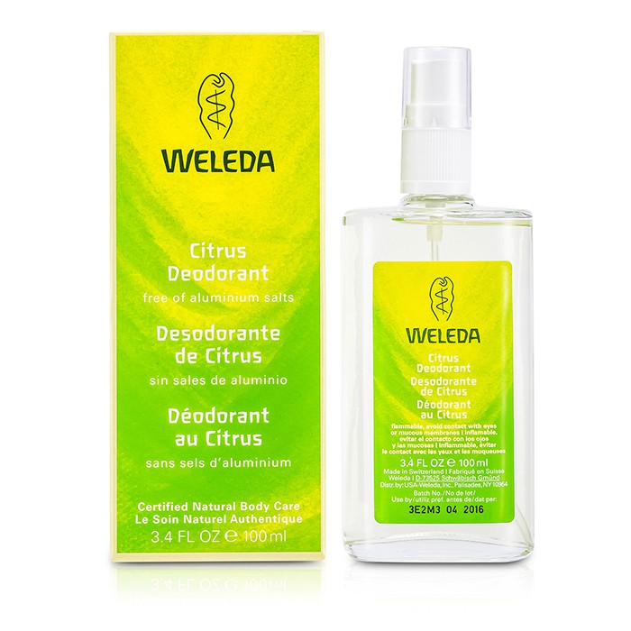 Weleda Citrus Deodorant 100ml/3.4ozProduct Thumbnail