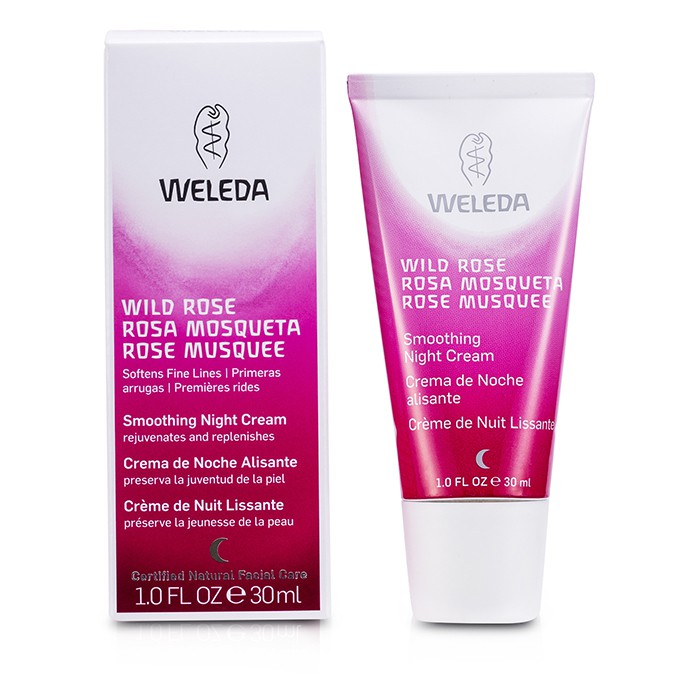 Weleda Wild Rose Smoothing Night Cream 30ml/1ozProduct Thumbnail