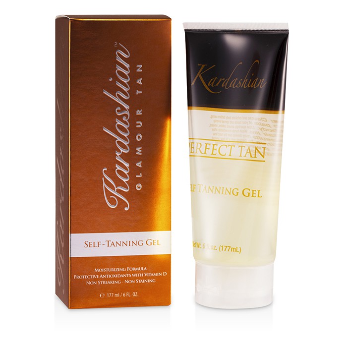 Kim Kardashian Kardashian Glamour Tan Self-Tanning Gel 177ml/6ozProduct Thumbnail