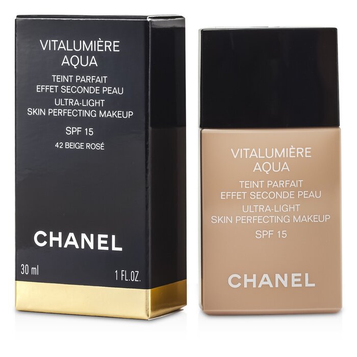 Chanel Vitalumiere Aqua Maquillaje Ultra Ligero Perfeccionante de Piel SPF 15 30ml/1ozProduct Thumbnail