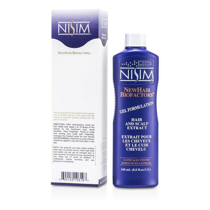 Nisim NewHair Biofactors Hair and Scalp Extract with AnaGain 240ml/8ozProduct Thumbnail
