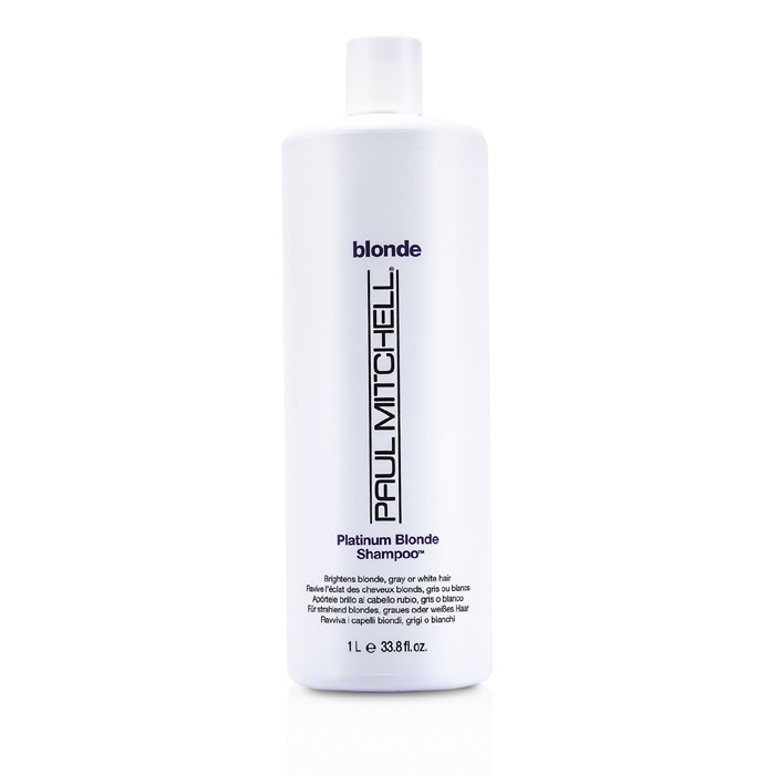 Paul Mitchell Blonde Platinum Blonde Shampoo (Brighten Blonde, Gray or White Hair) 1000ml/33.8ozProduct Thumbnail