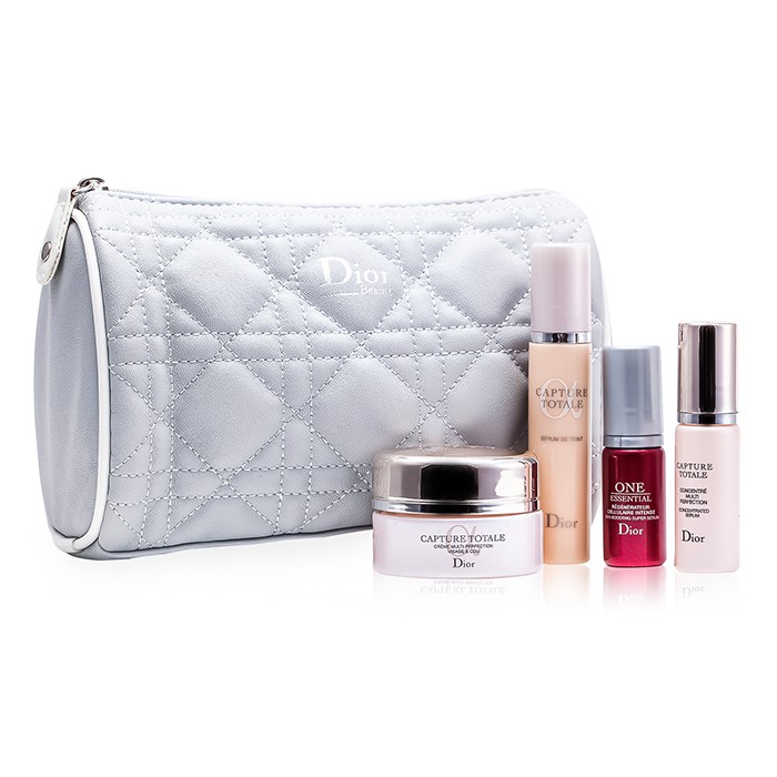 Christian Dior Capture Totale Set: Creme + Concentrated Serum + One Essential + Serum Foundation #020 + Bag 4pcs+1bagProduct Thumbnail