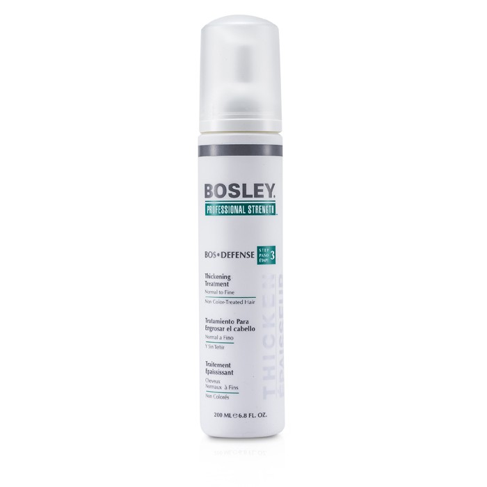 Bosley Professional Strength Bos Defense Утолщающее Средство (для Нормальных и Тонких Неокрашенных Волос) 200ml/6.8ozProduct Thumbnail