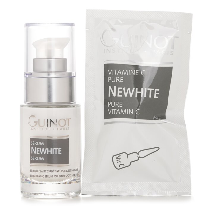 Guinot Newhite Vitamin C Brightening Serum (Brightening Serum 23.5ml/0.8oz + Pure Vitamin C 1.5g/0.05oz) 2pcsProduct Thumbnail