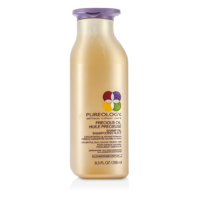 ピュアロジー Pureology プレシャスオイル シャンプオイル （弱くなった、つやのない、カラーヘア） 250ml/8.5ozProduct Thumbnail