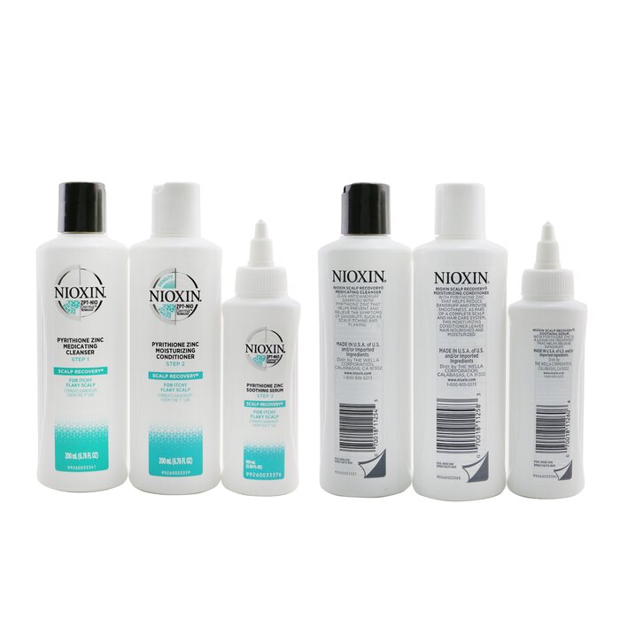 Nioxin Scalp Recovery Kit - For Itchy Flaky Scalp 3pcsProduct Thumbnail