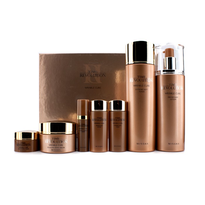 Missha Set Regalo II Time Revolution Wrinkle Cure 7pcsProduct Thumbnail