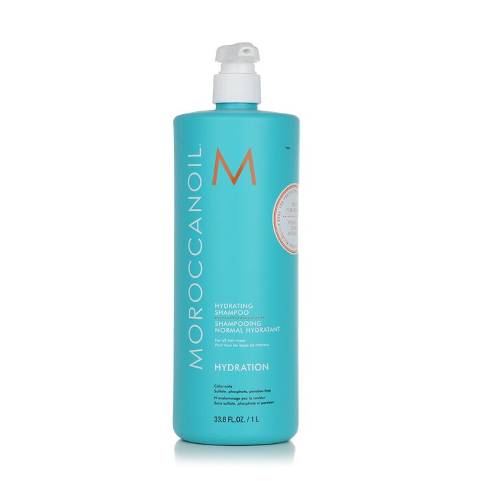 Moroccanoil Hydrating Shampoo (For All Hair Types) (Salon Size) 1000ml/33.8ozProduct Thumbnail