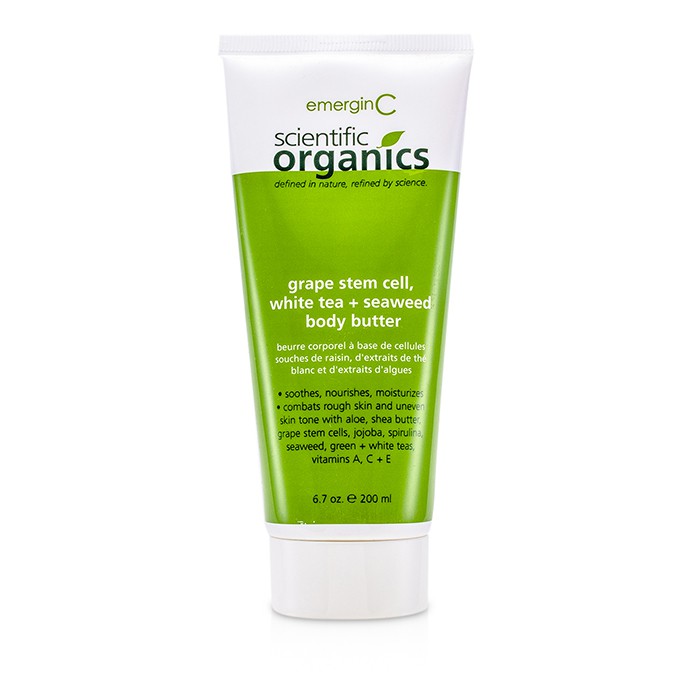 EmerginC Scientific Organics Grape Stem Cell, White Tea + Seaweed Body Butter 200ml/6.7ozProduct Thumbnail