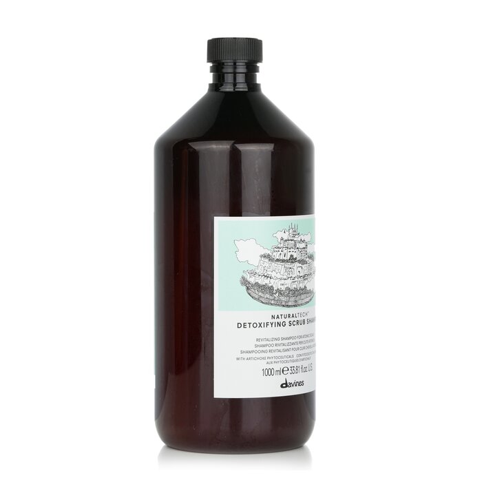 Davines Natural Tech Detoxifying Scrub Shampoo (For Atonic Scalp) 1000ml/33.8ozProduct Thumbnail