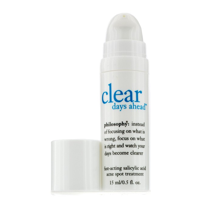 Philosophy Clear Days Ahead Fast-Acting Salicylic Acid Acne Spot Treatment 15ml/0.5ozProduct Thumbnail