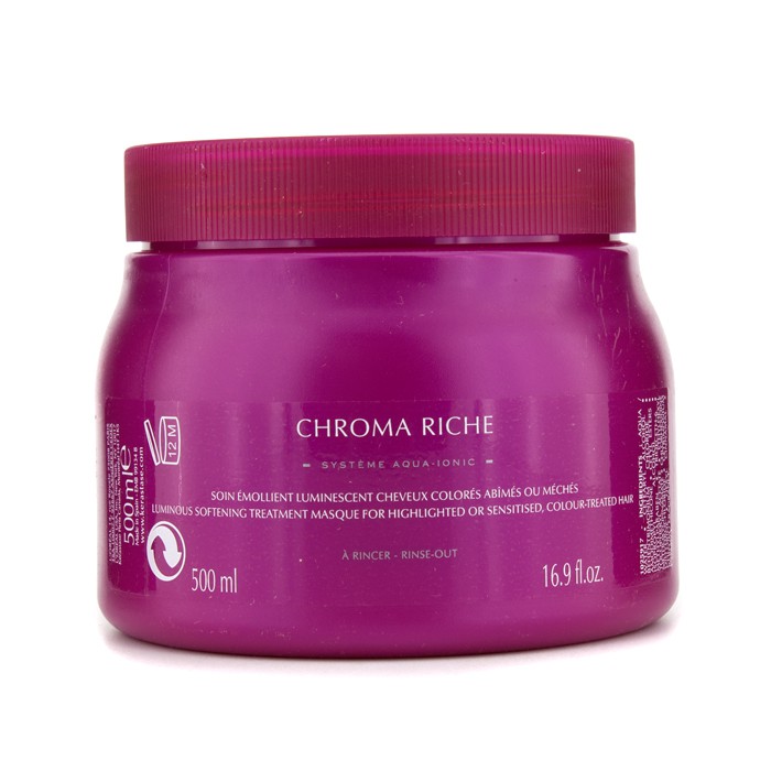 Kerastase Rəng Əks etdirici Zəngin Parlaqlıq Verən Yumşaldıcı Qulluq Maskası ( Refli, Həssas, Boyalı Saçlar Üçün ) 500ml/16.9ozProduct Thumbnail