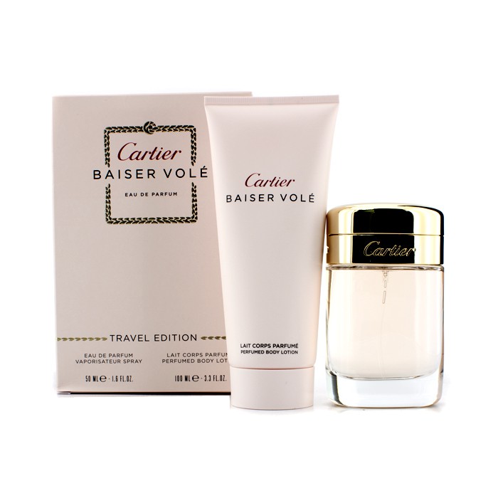 Cartier Baiser Vole Coffret: Eau De Parfum Spray 50ml/1.6oz + Body Milk 100ml/3.3oz 2pcsProduct Thumbnail