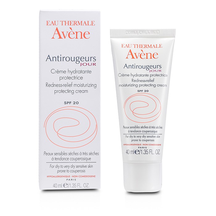 Avene Antirougeurs كريم واقي مرطب لتخفيف الاحمرار SPF 20 (للبشرة الجافة الى الجافة الحساسة) 40ml/1.35ozProduct Thumbnail